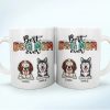 Best Dog Mom Dog Dad Ever Funny - 3D Inflated Effect Printed Mug, Personalized White Edge-to-Edge Mug Best Dog Mom Dog Dad Ever Funny - 3D Inflated Effect Printed Mug, Personalized White Edge-to-Edge Mug