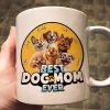 Best Dog Mom Ever - New Dog - Personalized Mug