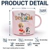 Best Dog Mom Ever - Personalized Marble Mug Best Dog Mom Ever - Personalized Marble Mug