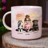 Best Dog Mom Ever 3D Effect - Personalized Marble Mug Best Dog Mom Ever 3D Effect - Personalized Marble Mug