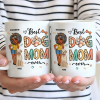 Best Dog Mom Ever Cartoon Woman - Personalized Mug