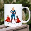 Best Dog Mom Ever Personalized Mug Gift For Superhero Mom Best Dog Mom Ever Personalized Mug Gift For Superhero Mom