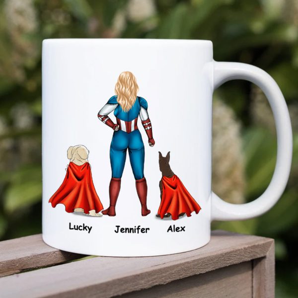 Best Dog Mom Ever Personalized Mug Gift For Superhero Mom Best Dog Mom Ever Personalized Mug Gift For Superhero Mom