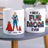 Best Dog Mom Ever Personalized Mug Gift For Superhero Mom Best Dog Mom Ever Personalized Mug Gift For Superhero Mom