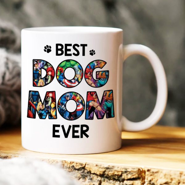 Best Dog Mom Ever Personalized Mug Gift For Superhero Mom Best Dog Mom Ever Personalized Mug Gift For Superhero Mom