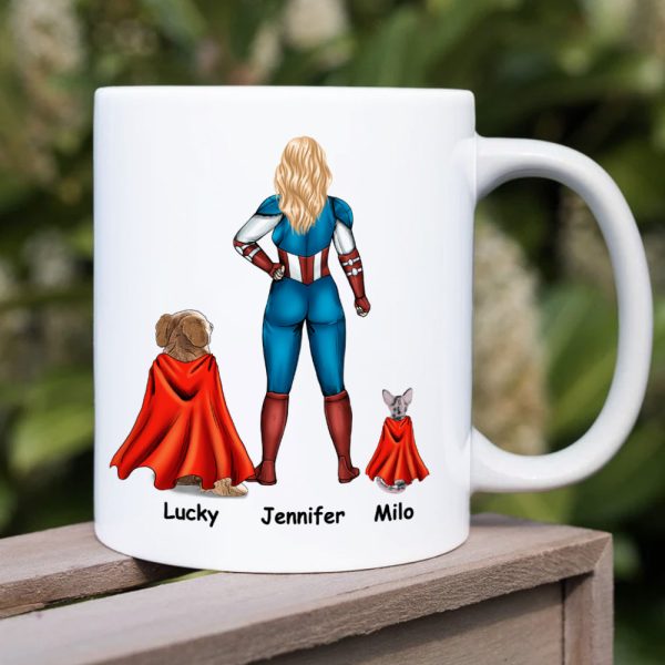 Best Dog Mom Ever Personalized Mug Gift For Superhero Mom Best Dog Mom Ever Personalized Mug Gift For Superhero Mom