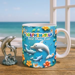 Best Dolphin Mom Coffee Mug - Personalized Gifts For Mother 03QHLU080425