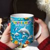 Best Dolphin Mom Coffee Mug - Personalized Gifts For Mother 03QHLU080425 Best Dolphin Mom Coffee Mug - Personalized Gifts For Mother 03QHLU080425
