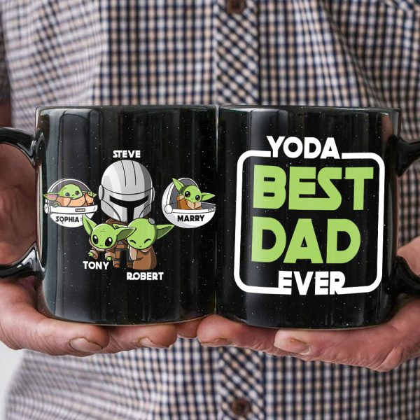 Best Family Dad Gift 06OHPO180423 Personalized Black Mug Best Family Dad Gift 06OHPO180423 Personalized Black Mug