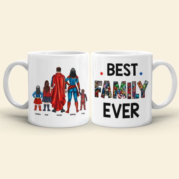 Best Family Ever 05QHLH170323TM White Mug Best Family Ever 05QHLH170323TM White Mug
