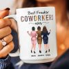 Best Freakin' Coworkers Ever - Personalized Mug Best Freakin' Coworkers Ever - Personalized Mug