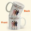 Best Freakin' Coworkers Ever - Personalized Mug Best Freakin' Coworkers Ever - Personalized Mug