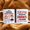 Best Freakin' Dad Ever Personalized Coffee Mug DR-WHM-03QHHN180423HH Best Freakin' Dad Ever Personalized Coffee Mug DR-WHM-03QHHN180423HH