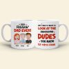 Best Freakin' Dad Ever Personalized Coffee Mug DR-WHM-03QHHN180423HH Best Freakin' Dad Ever Personalized Coffee Mug DR-WHM-03QHHN180423HH