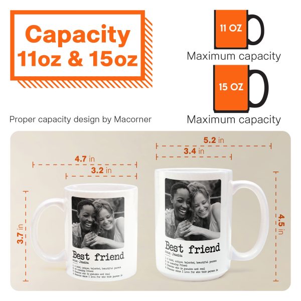 Best Friend Definition - Personalized Photo Mug Best Friend Definition - Personalized Photo Mug