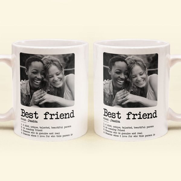 Best Friend Definition - Personalized Photo Mug Best Friend Definition - Personalized Photo Mug