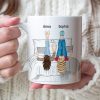 Best Friend, You're My Favorite Person, Personalized Mug, Friends Lying Feet Up Mug, Gift For Friends Best Friend, You're My Favorite Person, Personalized Mug, Friends Lying Feet Up Mug, Gift For Friends