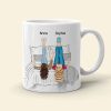 Best Friend, You're My Favorite Person, Personalized Mug, Friends Lying Feet Up Mug, Gift For Friends Best Friend, You're My Favorite Person, Personalized Mug, Friends Lying Feet Up Mug, Gift For Friends
