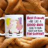 Best Friends Are Like A Good Bra, Gift For Bestie, Personalized Mug, Best Friends Mug