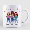 Best Friends Are The Sisters We Choose Doll Girls Personalized Mug