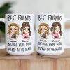 Best Friends Because We're Both F*cked In The Head Friendship Gift - Personalized Mug Best Friends Because We're Both F*cked In The Head Friendship Gift - Personalized Mug