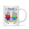 Best Friends Forever Cool Old Ladies Gift For Besties Personalized Mug Best Friends Forever Cool Old Ladies Gift For Besties Personalized Mug
