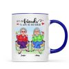 Best Friends Forever Cool Old Ladies Gift For Besties Personalized Mug Best Friends Forever Cool Old Ladies Gift For Besties Personalized Mug