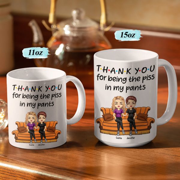 Best Friends Funny And Emotional Words - BFF Bestie Gift - Personalized Custom White Edge-to-Edge Mug Best Friends Funny And Emotional Words - BFF Bestie Gift - Personalized Custom White Edge-to-Edge Mug