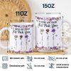 Best Friends It's Not What We Have In Life Birth Flower - Personalized White Edge-to-Edge Mug