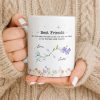Best Friends, Lifes True Treasures, Flowers And Butterflies - Personalized Custom Coffee Mug - BST515_MG Best Friends, Lifes True Treasures, Flowers And Butterflies - Personalized Custom Coffee Mug - BST515_MG