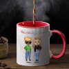 Best Friends Not Sisters By Blood But Sisters By Heart - Gift For BFF And Sibling - Personalized Custom Accent Mug Best Friends Not Sisters By Blood But Sisters By Heart - Gift For BFF And Sibling - Personalized Custom Accent Mug