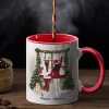 Best Friends Side By Side Or Miles Apart - Christmas Gift For BFF, Sisters - Personalized Custom Accent Mug Best Friends Side By Side Or Miles Apart - Christmas Gift For BFF, Sisters - Personalized Custom Accent Mug