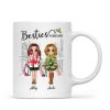 Best Friends Sisters Christmas Tree Personalized Mug Best Friends Sisters Christmas Tree Personalized Mug