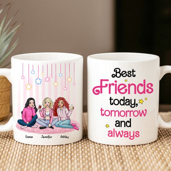 Best Friends Today, Tomorrow and Always 01tohn051223hh Personalized Coffee Mug Best Friends Today, Tomorrow and Always 01tohn051223hh Personalized Coffee Mug