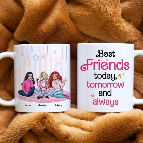 Best Friends Today, Tomorrow and Always 01tohn051223hh Personalized Coffee Mug Best Friends Today, Tomorrow and Always 01tohn051223hh Personalized Coffee Mug