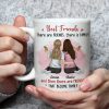 Best Friends White Ceramic Mug Personalized for Two Friends That Become Family, Cute Everyday Coffee Gift Best Friends White Ceramic Mug Personalized for Two Friends That Become Family, Cute Everyday Coffee Gift
