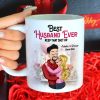 Best Husband Ever, Personalized Coffee Mug, Romantic Gift For Husband Best Husband Ever, Personalized Coffee Mug, Romantic Gift For Husband