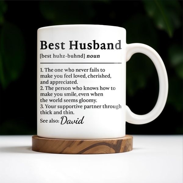 Best Husband Supportive Partner Mug - Personalized Custom Coffee Mug - HSB019_MG Best Husband Supportive Partner Mug - Personalized Custom Coffee Mug - HSB019_MG