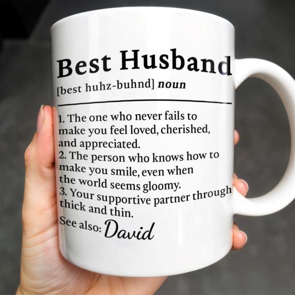 Best Husband Supportive Partner Mug - Personalized Custom Coffee Mug - HSB019_MG Best Husband Supportive Partner Mug - Personalized Custom Coffee Mug - HSB019_MG