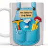 Best Janitor Ever With Janitorial Tools - Personalized Custom Coffee Mug - JBS003_MG Best Janitor Ever With Janitorial Tools - Personalized Custom Coffee Mug - JBS003_MG