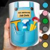 Best Janitor Ever With Janitorial Tools - Personalized Custom Coffee Mug - JBS003_MG Best Janitor Ever With Janitorial Tools - Personalized Custom Coffee Mug - JBS003_MG