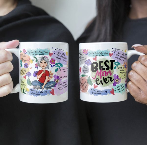 Best Mom Ever - New Version - Personalized Mug Best Mom Ever - New Version - Personalized Mug