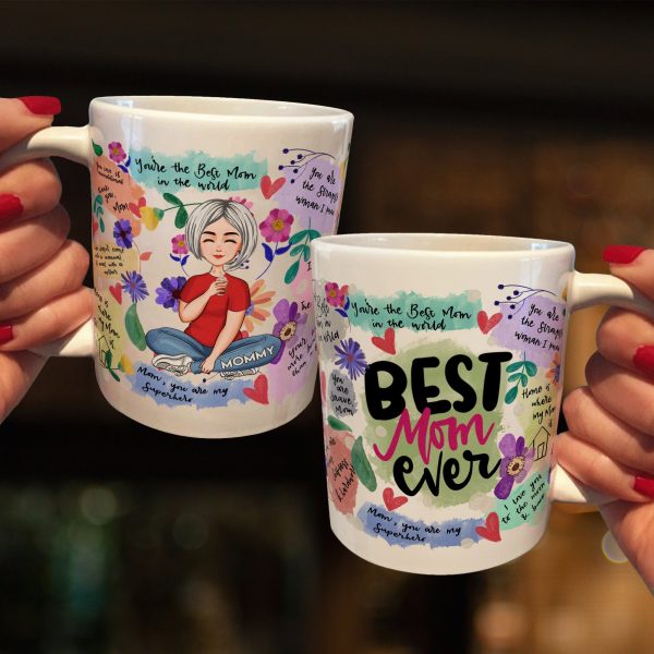 Best Mom Ever - New Version - Personalized Mug Best Mom Ever - New Version - Personalized Mug