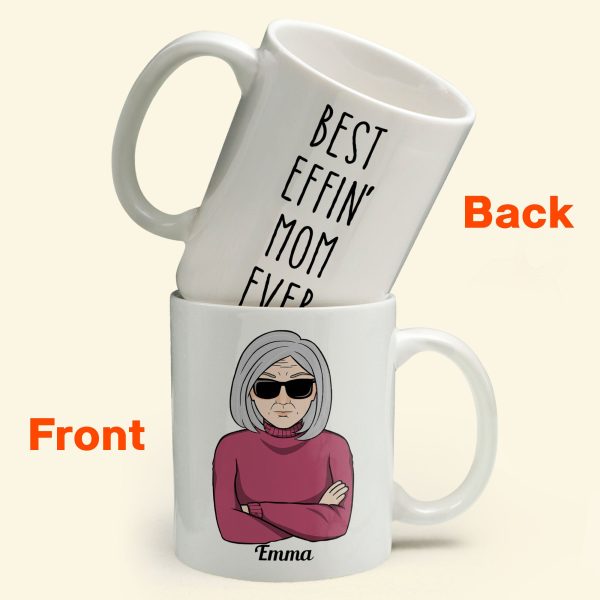 Best Mom Ever - Personalized Mug - Birthday, Christmas Gift For Mom, Mama, Mother Best Mom Ever - Personalized Mug - Birthday, Christmas Gift For Mom, Mama, Mother