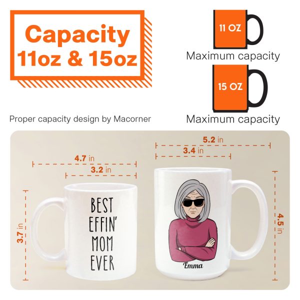 Best Mom Ever - Personalized Mug - Birthday, Christmas Gift For Mom, Mama, Mother Best Mom Ever - Personalized Mug - Birthday, Christmas Gift For Mom, Mama, Mother