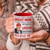 Best Mom Ever Coffee Mug Gift for Mom Wife from Daughter Son Kids Husband, Birthday Mother's Day Christmas Gift