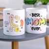 Best Mom Ever, Gift For Mom, Personalized Mug, Mom And Kids Mug, Mother's Day Gift 02DNHN260423 Best Mom Ever, Gift For Mom, Personalized Mug, Mom And Kids Mug, Mother's Day Gift 02DNHN260423