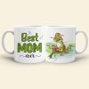 Best Mom Ever Personalized Coffee Mug, Gift For Mom, Cute Frog Mom and Kids Mug Best Mom Ever Personalized Coffee Mug, Gift For Mom, Cute Frog Mom and Kids Mug