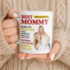 Best Mommy Born To Nurture Love Patience - Personalized Custom Coffee Mug - MOM143_MG