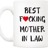 Best Mother in Law Ever Coffee Mug Funny Gift from Daughter Son in Law